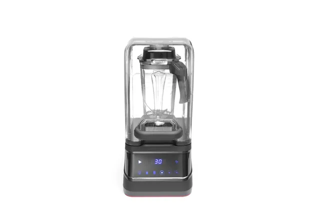Cyfrowy blender barmański z obudową wyciszającą i kielichem BPA-free, 230V/1680W, 250x300x546mm HENDI 230664