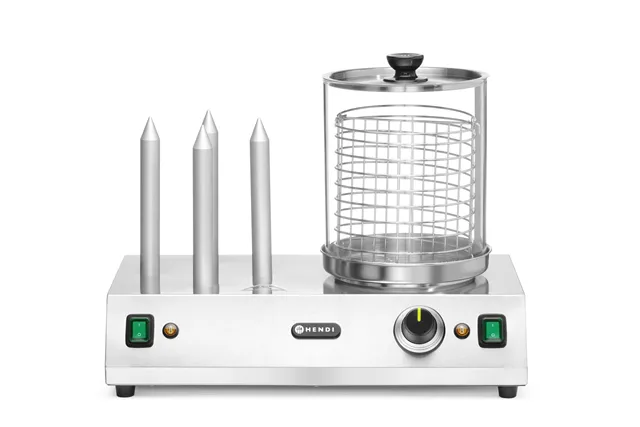 Podgrzewacz do parówek i bułek do hot-dogów, 220-240V/550W, 500x310x395mm HENDI 265031