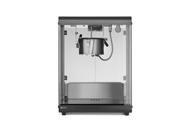 Urządzenie do popcornu, 80L, czarny, 220-240V/1155W, 560x445x775mm HENDI 282823