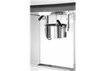 Urządzenie do popcornu, 80L, czarny, 220-240V/1155W, 560x445x775mm HENDI 282823
