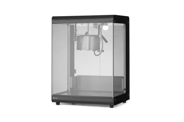 Urządzenie do popcornu, 80L, czarny, 220-240V/1155W, 560x445x775mm HENDI 282823