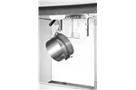 Urządzenie do popcornu, 80L, czarny, 220-240V/1155W, 560x445x775mm HENDI 282823