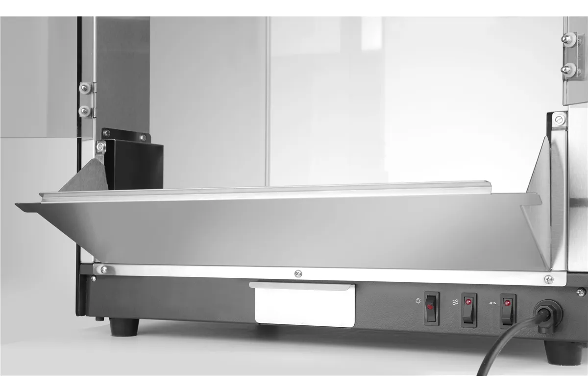 Urządzenie do popcornu, 80L, czarny, 220-240V/1155W, 560x445x775mm HENDI 282823