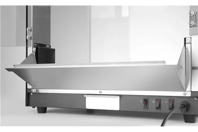 Urządzenie do popcornu, 80L, czarny, 220-240V/1155W, 560x445x775mm HENDI 282823