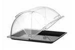 Witrynka roll-top, GN 1/2, czarny, 325x265mm, Prostokątny HENDI 427569