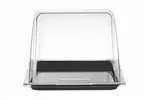 Witrynka roll-top, GN 1/2, czarny, 325x265mm, Prostokątny HENDI 427569