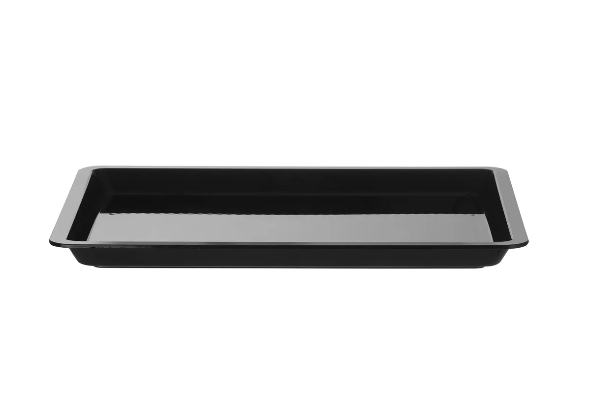 Witrynka roll-top, GN 1/2, czarny, 325x265mm, Prostokątny HENDI 427569