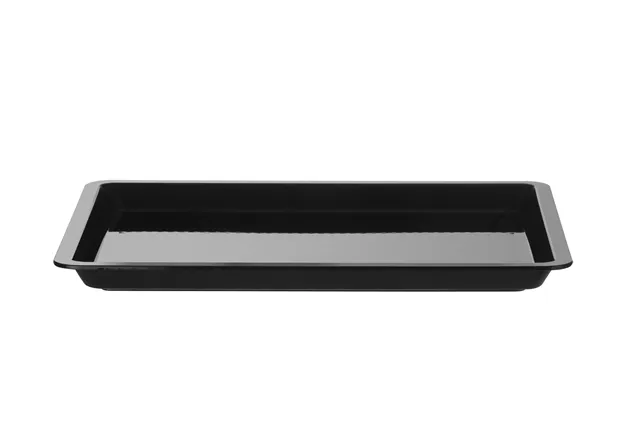 Witrynka roll-top, GN 1/2, czarny, 325x265mm, Prostokątny HENDI 427569