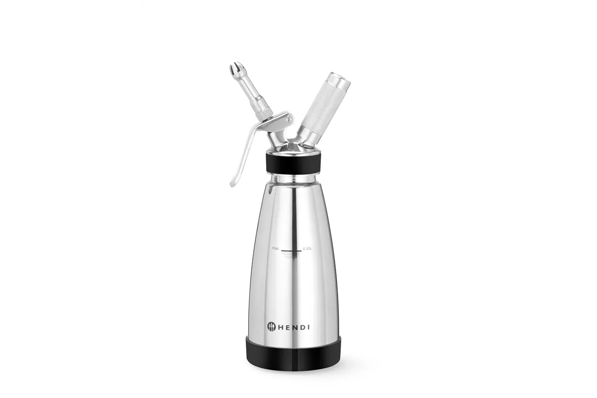 Termo syfon do ciepłych i zimnych sosów, 0,5L, ⌀95x275mm HENDI 588697