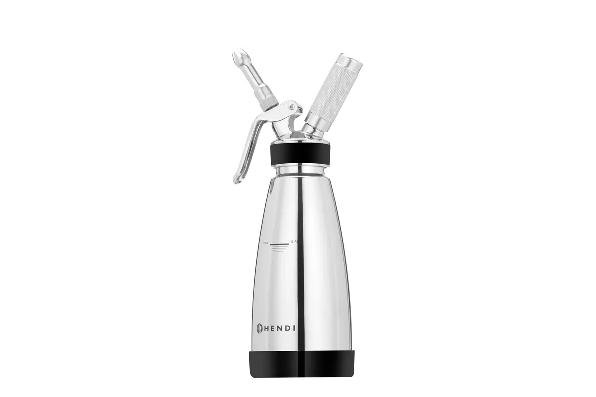Termo syfon do ciepłych i zimnych sosów, 0,5L, ⌀95x275mm HENDI 588697