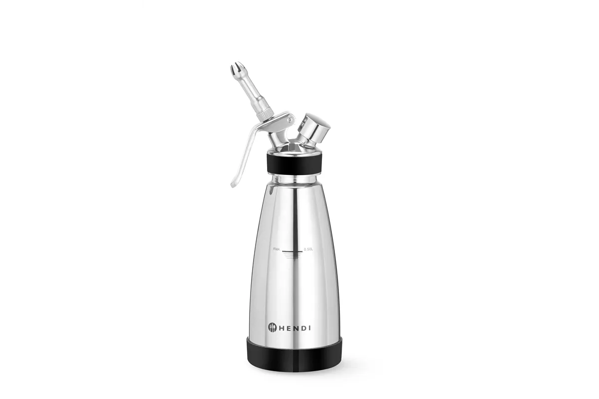 Termo syfon do ciepłych i zimnych sosów, 0,5L, ⌀95x275mm HENDI 588697