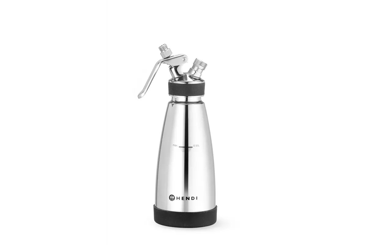 Termo syfon do ciepłych i zimnych sosów, 0,5L, ⌀95x275mm HENDI 588697