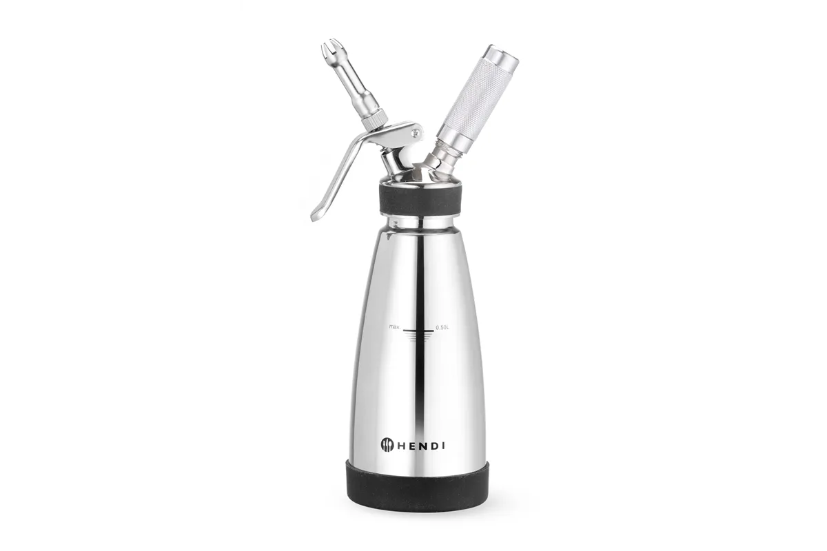 Termo syfon do ciepłych i zimnych sosów, 0,5L, ⌀95x275mm HENDI 588697