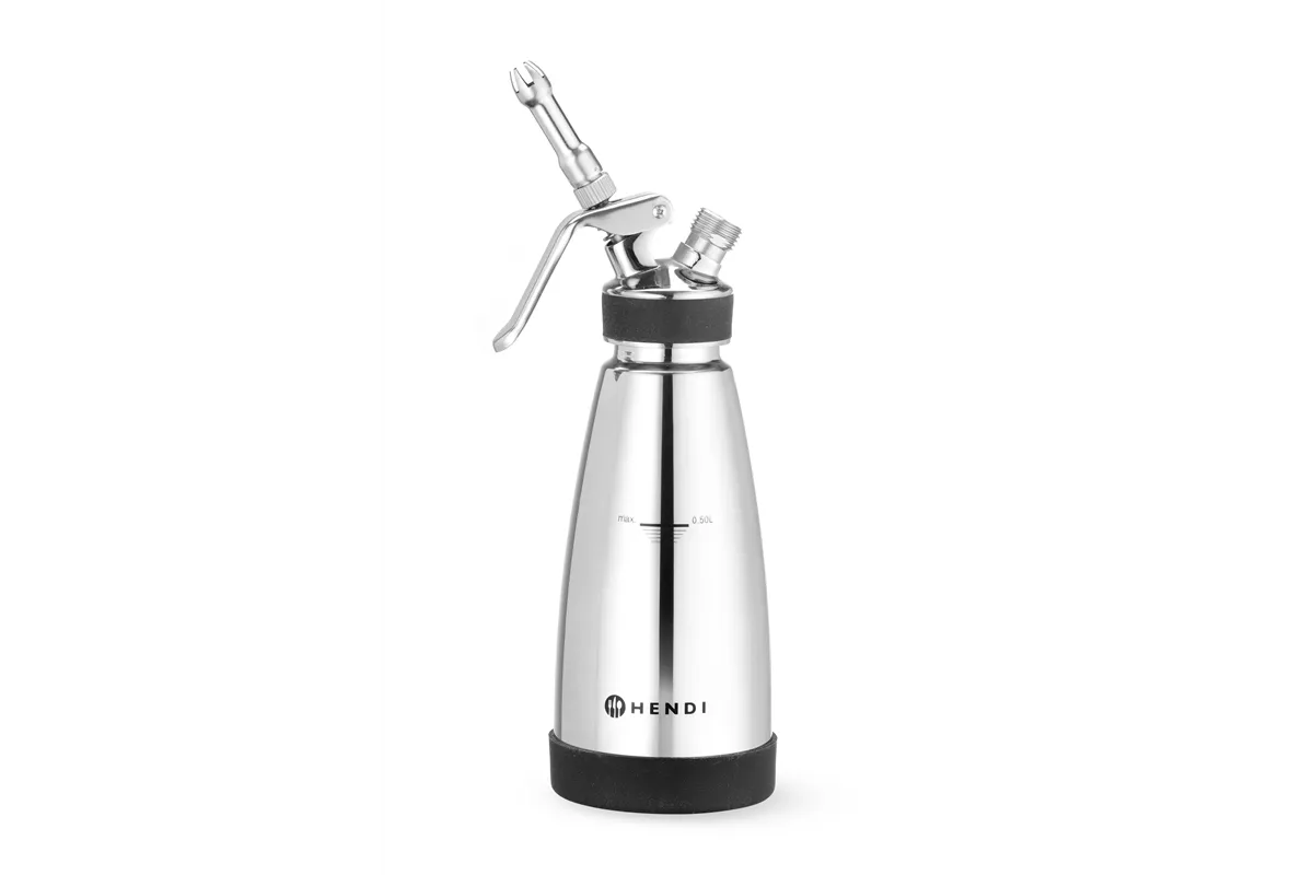 Termo syfon do ciepłych i zimnych sosów, 0,5L, ⌀95x275mm HENDI 588697