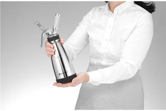 Termo syfon do ciepłych i zimnych sosów, 0,5L, ⌀95x275mm HENDI 588697