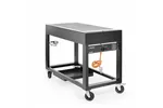 Grill gazowy Tampa, czarny, 10kW, 1260x580x900mm HENDI 700044