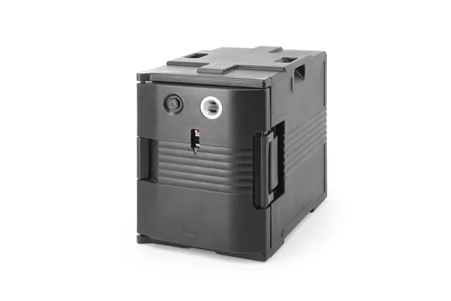 Pojemnik termoizolacyjny cateringowy z funkcją podgrzewania, GN 1/1, 477x680x620mm AmerBox 707692