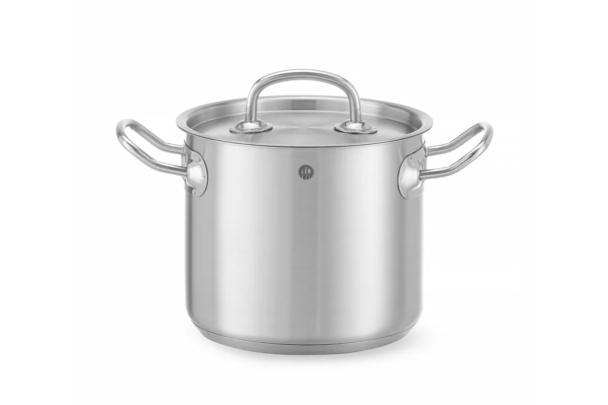 Garnek wysoki z pokrywką, Kitchen Line, 32L, ⌀360x320mm HENDI 837139