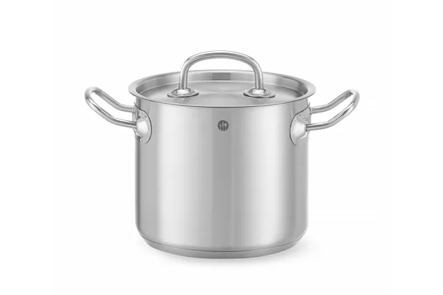 Garnek wysoki z pokrywką, Kitchen Line, 32L, ⌀360x320mm HENDI 837139