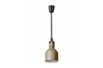 Lampa do podgrzewania potraw wisząca, cylindryczna, beżowy, 230V/250W, ⌀175x250mm HENDI 273784