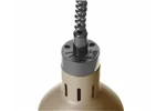 Lampa do podgrzewania potraw wisząca, cylindryczna, beżowy, 230V/250W, ⌀175x250mm HENDI 273784