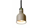 Lampa do podgrzewania potraw wisząca, cylindryczna, beżowy, 230V/250W, ⌀175x250mm HENDI 273784