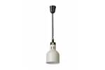 Lampa do podgrzewania potraw wisząca, cylindryczna, biały, 230V/250W, ⌀175x250mm HENDI 273821