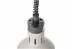 Lampa do podgrzewania potraw wisząca, cylindryczna, biały, 230V/250W, ⌀175x250mm HENDI 273821