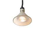 Lampa do podgrzewania potraw wisząca, stożkowa, beżowy, 230V/250W, ⌀275x250mm HENDI 273777