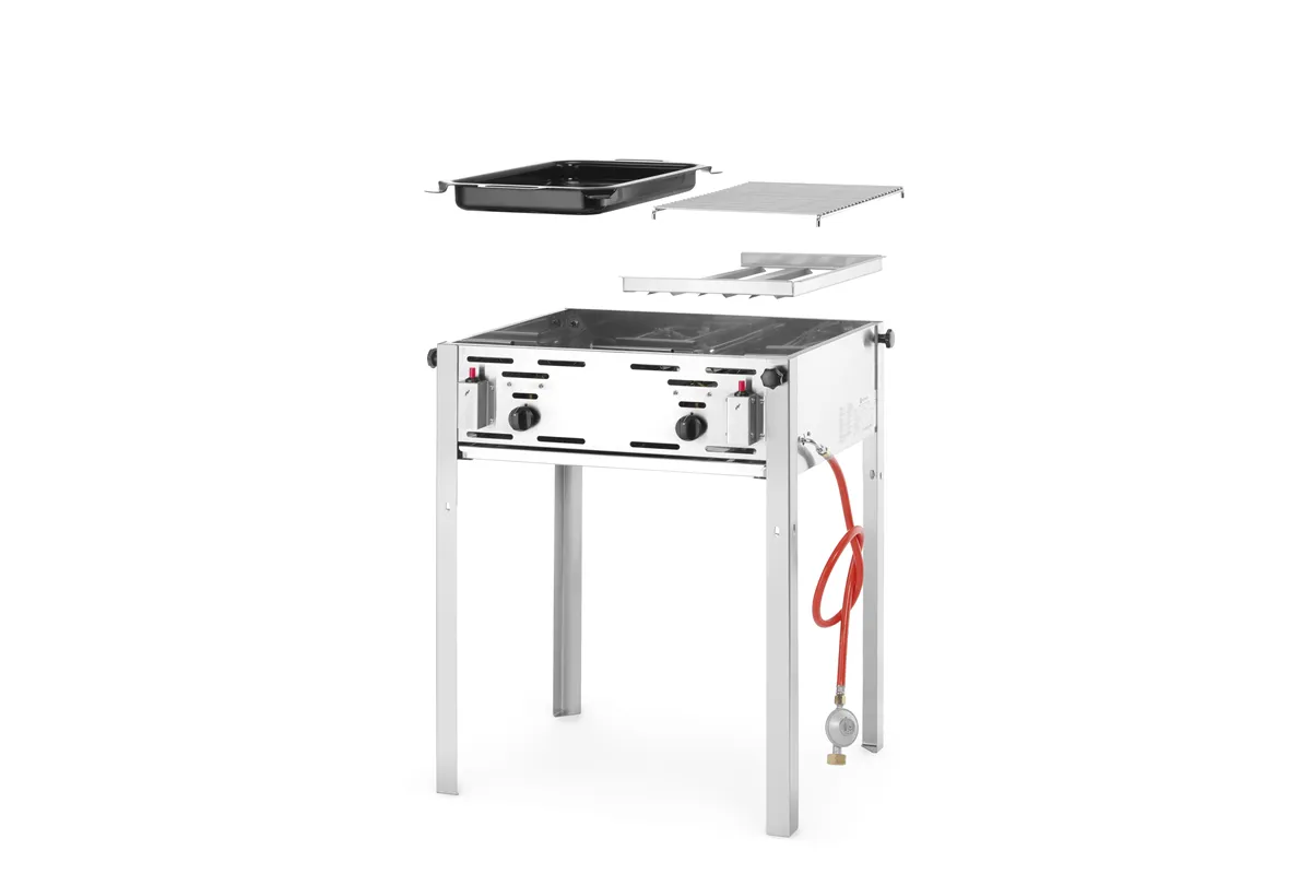 Grill-Master Maxi 50/50, 11kW, 850x675x600mm HENDI 154540