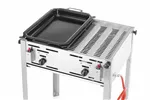 Grill-Master Maxi 50/50, 11kW, 850x675x600mm HENDI 154540