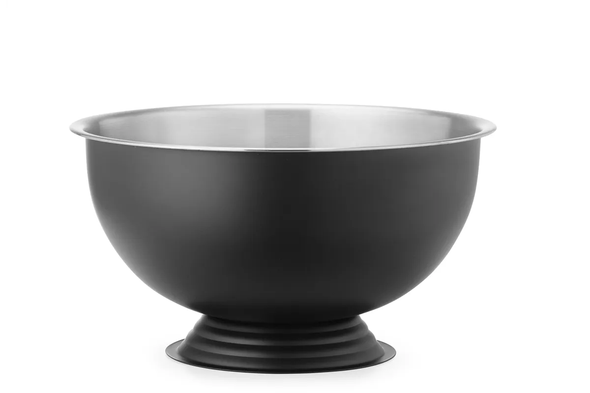 Misa do szampana, 13L, czarny, ⌀393x214mm, Okrągły BarUp 471531