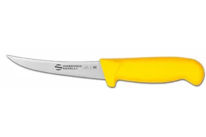 Nóż do trybowania Supra Colore, Supra colore, zakrzywione ostrze, żółty, 270mm Ambrogio Sanelli S301.013Y