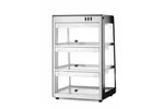 Witryna grzewcza nastawna, czarny, 220-240V/500W, 472x447x775mm HENDI 273760