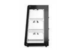 Witryna grzewcza nastawna, czarny, 220-240V/500W, 472x447x775mm HENDI 273760
