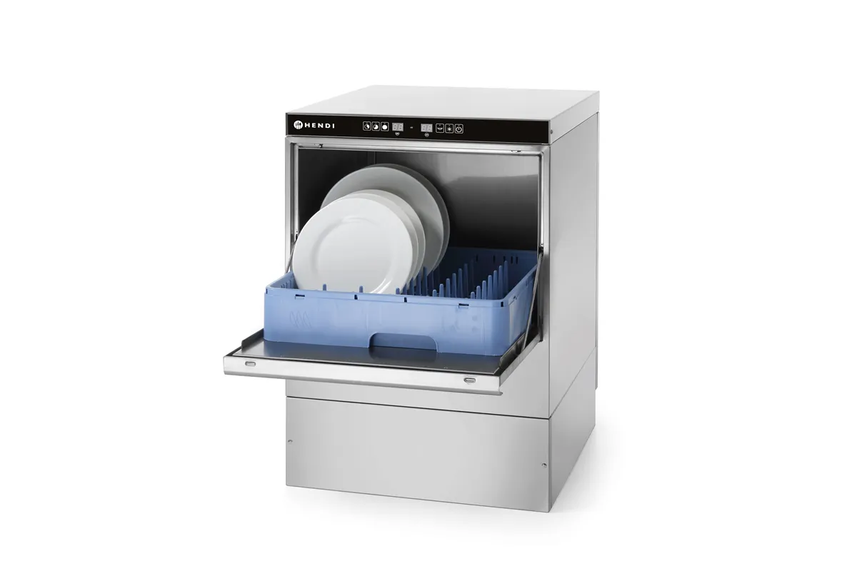 Zmywarka do naczyń 50x50 – sterowana elektronicznie, 230V/3600W, 570x600x830mm HENDI 237540