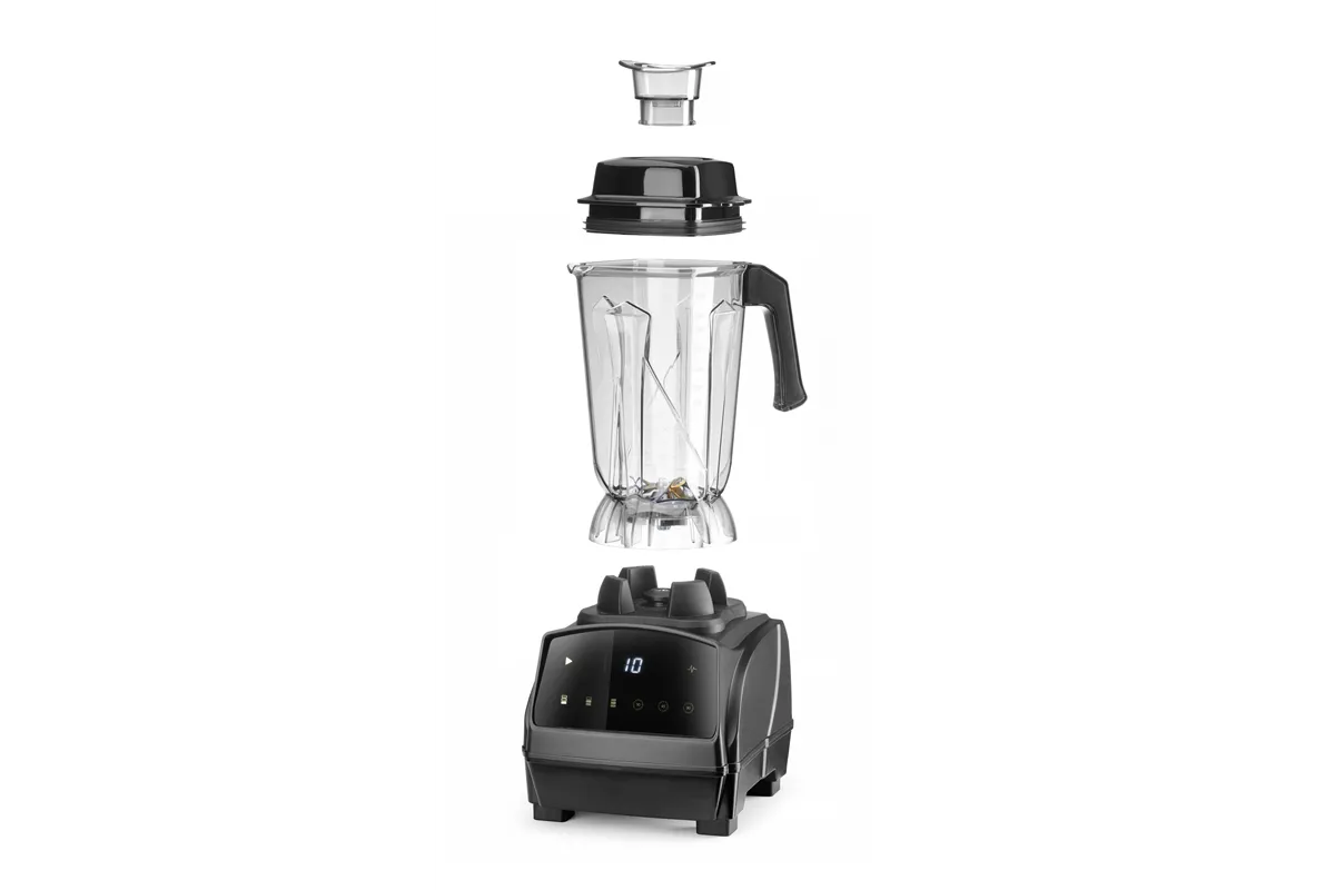 Blender barmański elektroniczny BPA free , 2,5L, czarny, 230V/1680W, 220x240x535mm HENDI 238103
