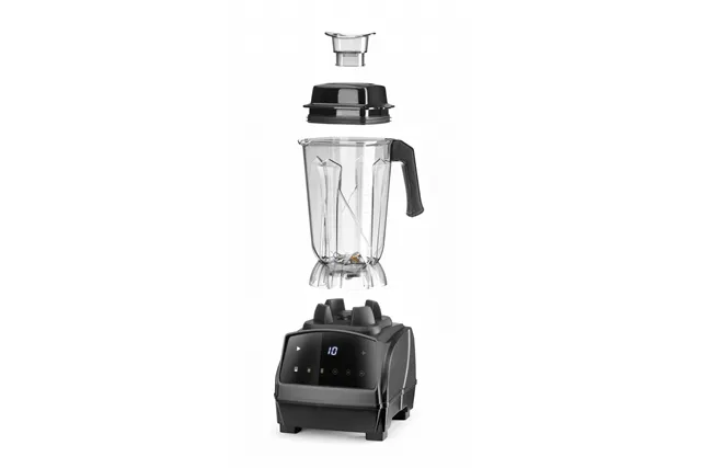 Blender barmański elektroniczny BPA free , 2,5L, czarny, 230V/1680W, 220x240x535mm HENDI 238103