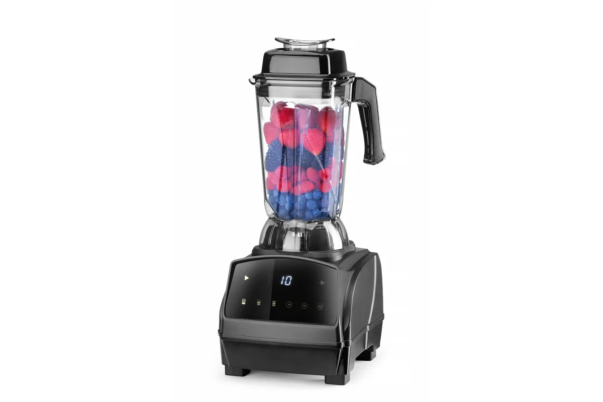 Blender barmański elektroniczny BPA free , 2,5L, czarny, 230V/1680W, 220x240x535mm HENDI 238103