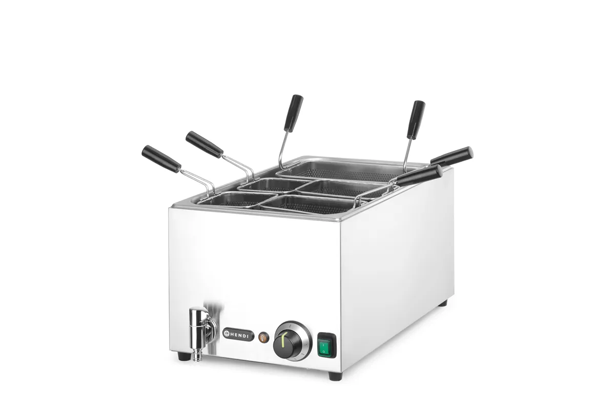 Urządzenie do gotowania makaronu, 25L, 220-240V/3500W, 601x326x279mm HENDI 240496