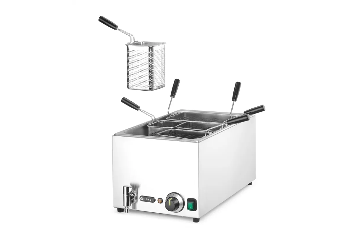 Urządzenie do gotowania makaronu, 25L, 220-240V/3500W, 601x326x279mm HENDI 240496