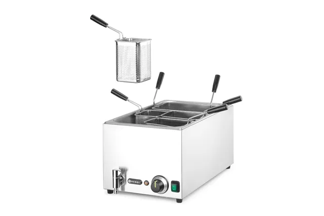 Urządzenie do gotowania makaronu, 25L, 220-240V/3500W, 601x326x279mm HENDI 240496