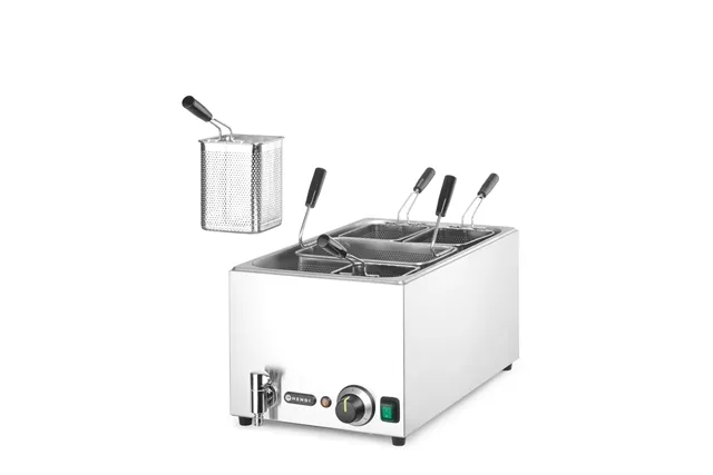 Urządzenie do gotowania makaronu, 25L, 220-240V/3500W, 601x326x279mm HENDI 240496