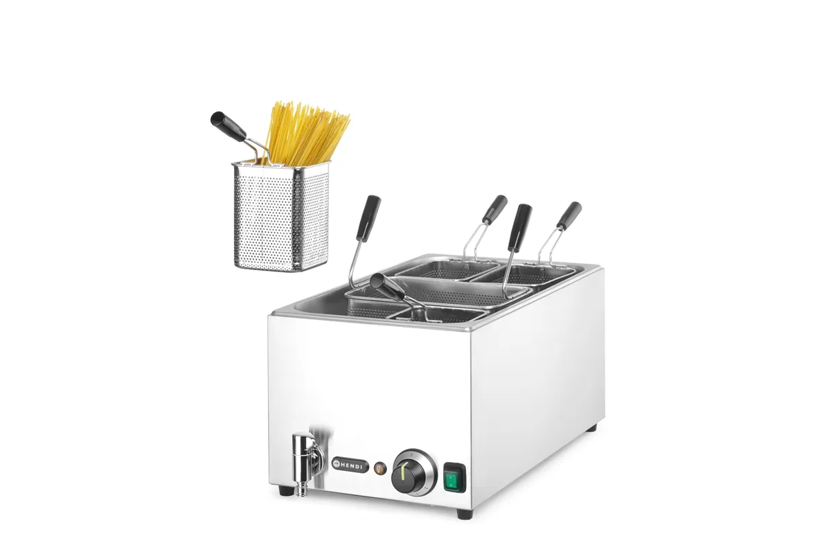 Urządzenie do gotowania makaronu, 25L, 220-240V/3500W, 601x326x279mm HENDI 240496