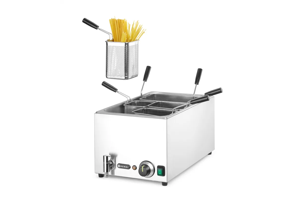 Urządzenie do gotowania makaronu, 25L, 220-240V/3500W, 601x326x279mm HENDI 240496