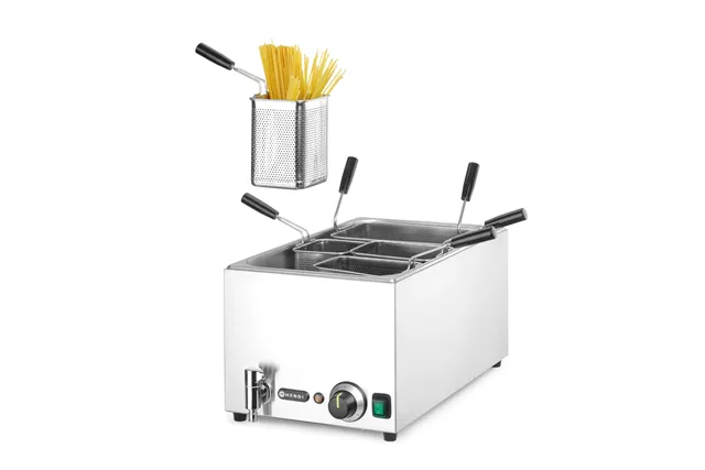 Urządzenie do gotowania makaronu, 25L, 220-240V/3500W, 601x326x279mm HENDI 240496