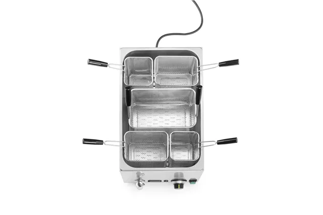 Urządzenie do gotowania makaronu, 25L, 220-240V/3500W, 601x326x279mm HENDI 240496