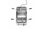 Urządzenie do gotowania makaronu, 25L, 220-240V/3500W, 601x326x279mm HENDI 240496