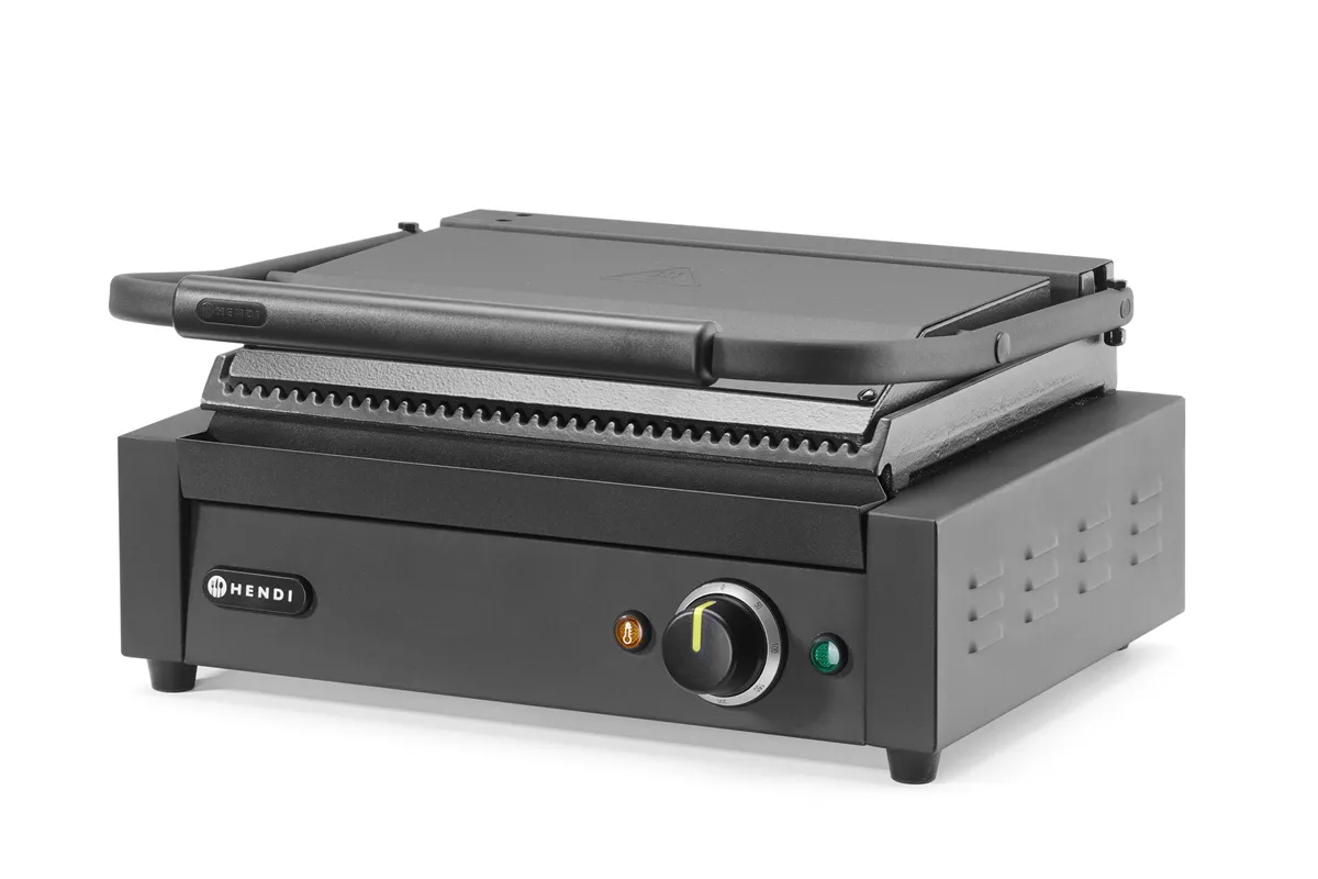 Grill kontaktowy , 230V/2200W, 430x375x216mm HENDI 263617