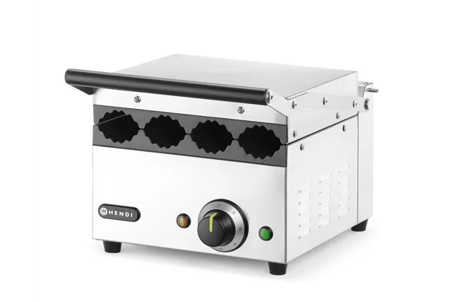 Grill kontaktowy Hot-Dog Panini, 220-240V/1800W, 385x285x254mm HENDI 263594
